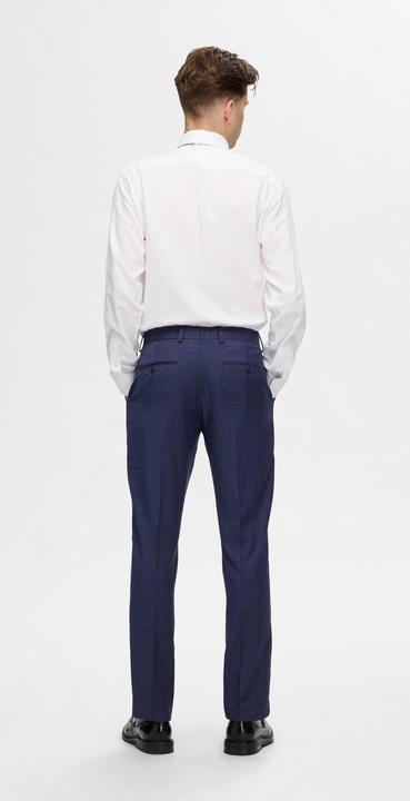 Actual product image Selected Homme Checked slim fit suit trousers (54)