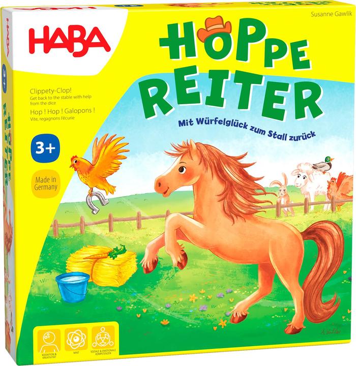 Produktbild Haba Hoppe Reiter (Englisch, Deutsch, Spanisch, Französisch, Italienisch, Niederländisch)