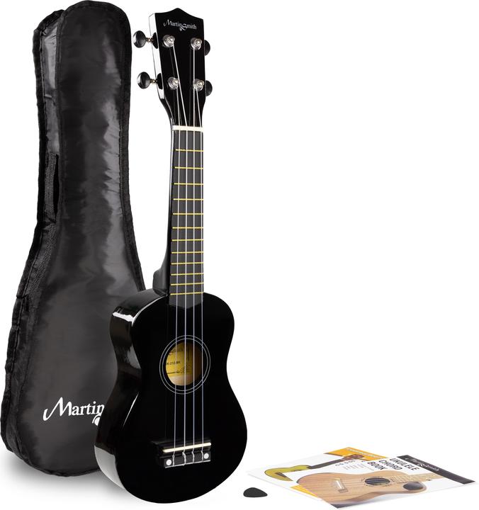 Produktbild PDT Martin Smith Soprano Ukulele - Blk (Sopran, Sopranino)