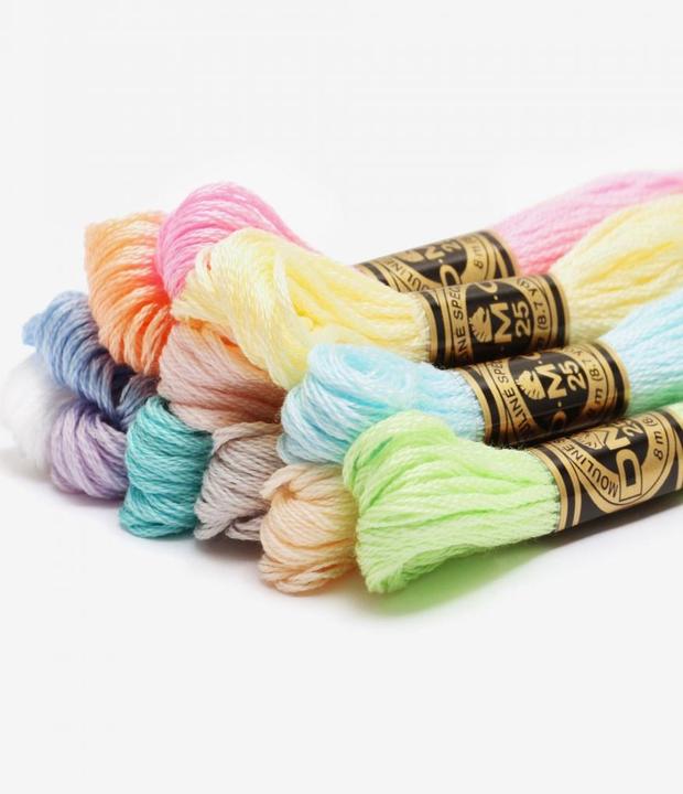 Produktbild DMC Stickgarn Set Pastels (117 m)
