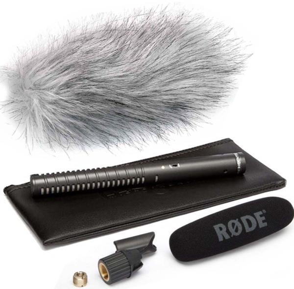 Actual product image RØDE NTG-1 directional microphone with windscreen
