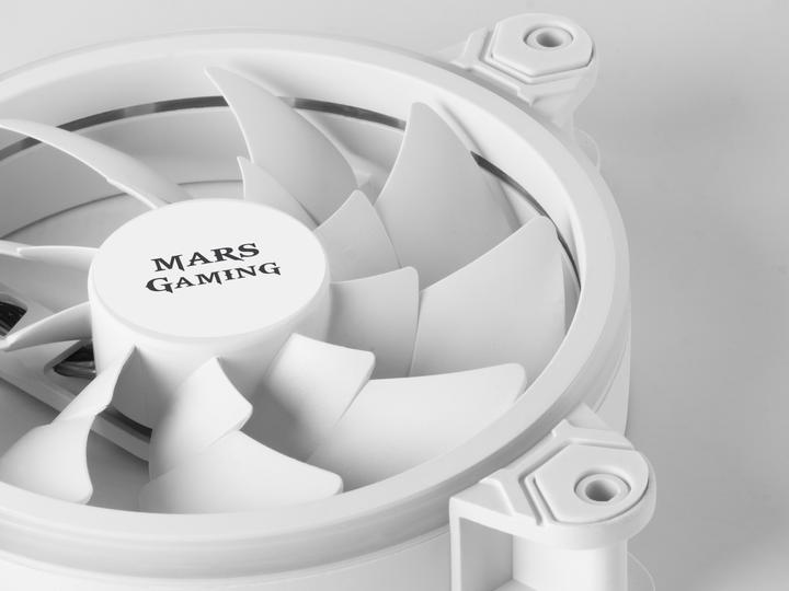 Produktbild Mars Gaming MFXW ARGB 12cm Computer Cooler (120 mm, 1 x)