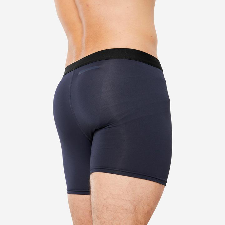 Image du produit Decathlon Fonctionnel boxer homme respirant pack de 3 - marine/bleu/kaki (3XL, Lot de 3)