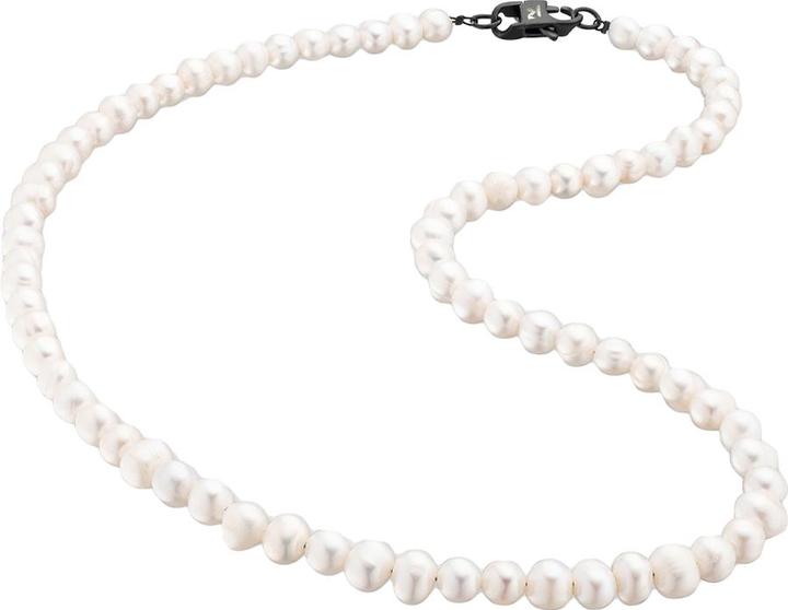K12 - Freshwater Pearl Chain - 6 mm (ohne Messing, Organisch)