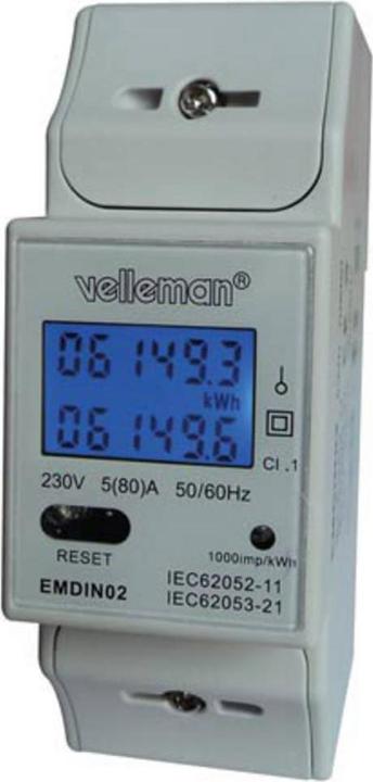 Image du produit Velleman Appareil de mesure de la consommation d'énergie
