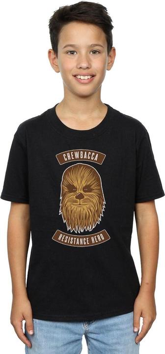 Image du produit Star Wars - T-shirt THE RISE OF SKYWALKER CHEWBACCA RESISTANCE HERO - Garçon (152, 158)