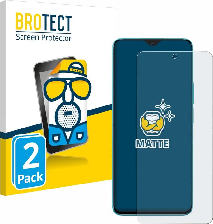 Produktbild BROTECT Entspiegelungs-Schutzfolie Displayschutz Matt (2 Stück, Honor 90 Lite)