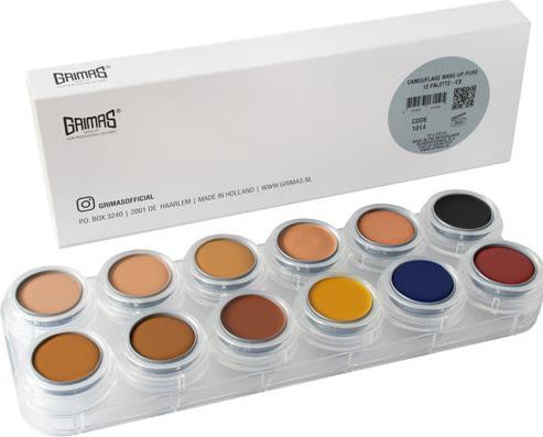 Immagine prodotto Grimas Palette trucco Camouflage CB (Pallet 12 CB)