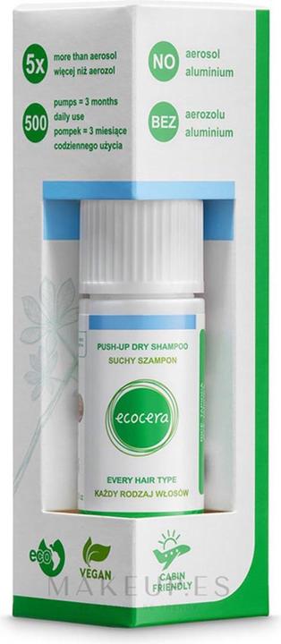 Actual product image Ecocera Dry Shampoo Push-Up - Dry Shampoo For Volume (Dry shampoo)