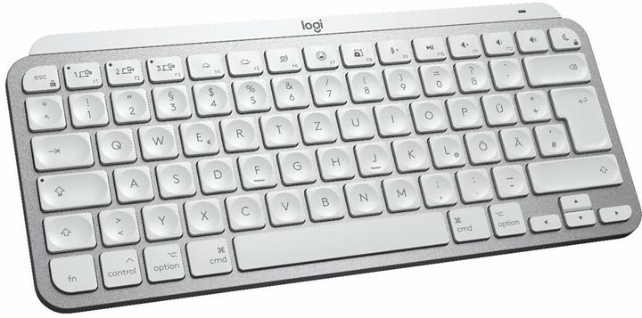 Actual product image Logitech MX Keys Mini For Mac Minimalist Wireless Illuminated Keyboard - SPACE GREY - CH - EMEA28-935 (CH, Wireless)