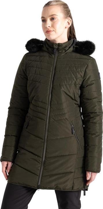 Actual product image Dare2b Womens/Ladies Striking IIII Mid Length Padded Jacket (34 D)