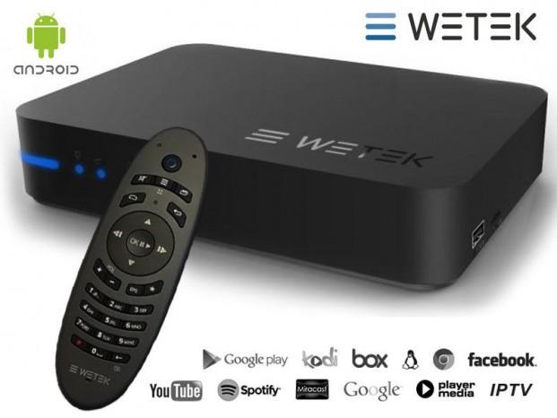 Actual product image WeTek Play IPTV, Android & Kodi (IPTV (ready), Web TV)