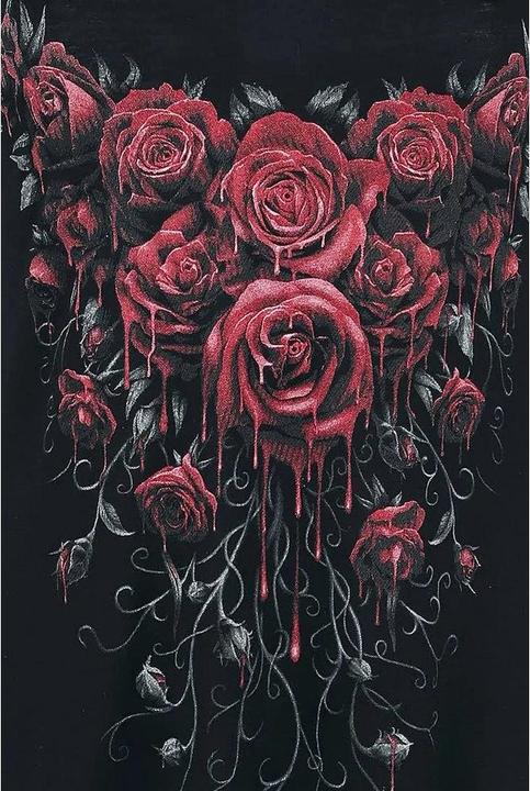 Actual product image Spiral Womens/Ladies Blood Rose Camisole Dress (3XL)