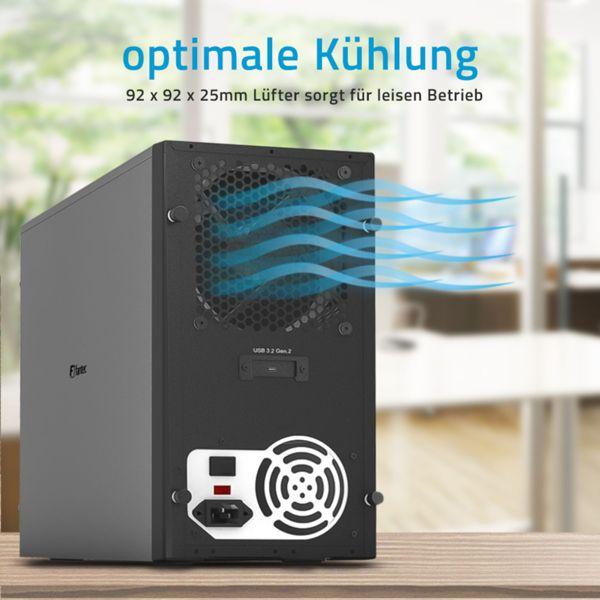 Immagine prodotto Fantec MB-X10U31H 10x 3,5 Gehäuse (3.5")