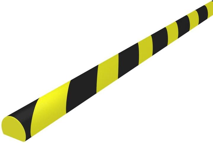 Immagine prodotto VidaXL Kantenschoner Gelb & Schwarz 4x3x100 cm PU,Farbe: Gelb und