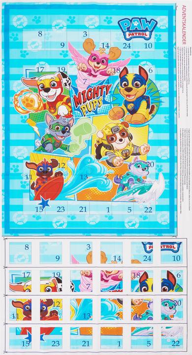 Actual product image VBS Fabric panel "Paw Patrol Mighty Pups"