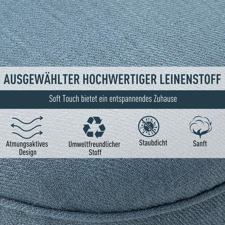 Image du produit Homcom Fauteuil de relaxation avec coussin de dossier