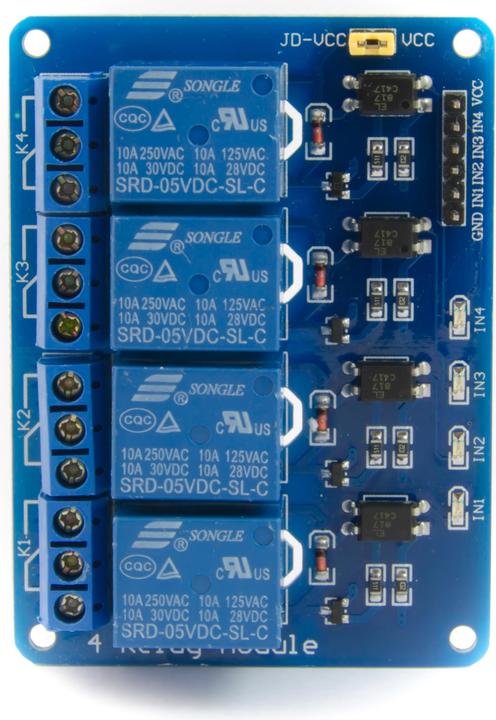 Produktbild Purecrea 4-Kanal Relais Modul