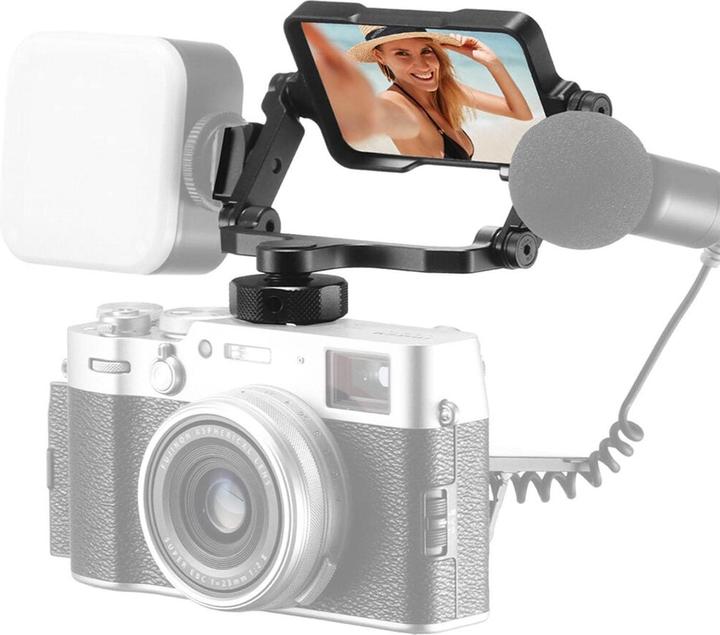 Immagine prodotto Ulanzi Kit staffa, clip e specchio ribaltabile