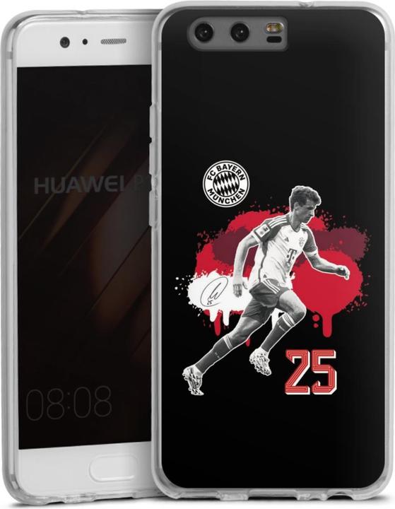 Produktbild DeinDesign Silikon Hülle für Huawei P10 Handyhülle Case Smartphone Schutzhülle FC Bayern München Offizielles (Huawei P10)