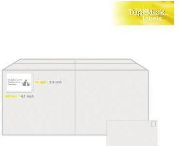 Image du produit TopStick Étiquettes universelles