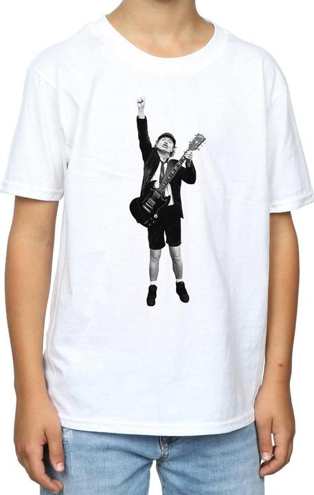 Actual product image AC/DC Boys Angus Young Cut Out T-Shirt (140, 146)