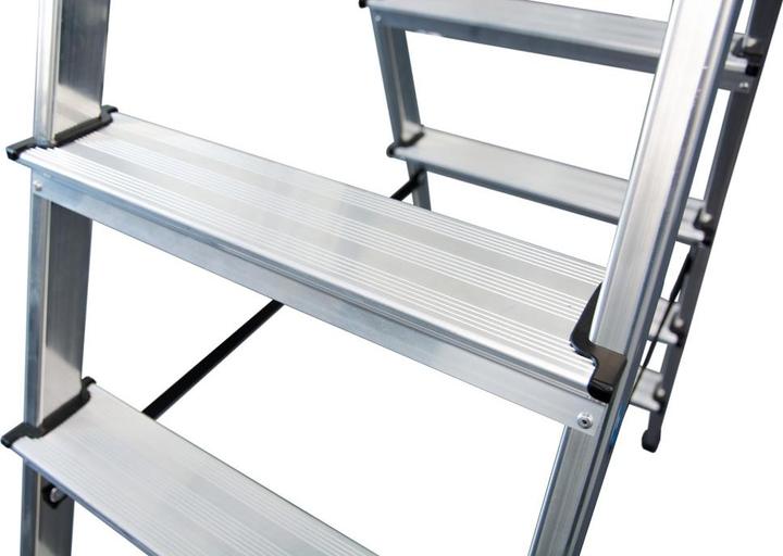 Productafbeelding Krause Aluminium dubbele trapladder (Trapladder, 75 cm)