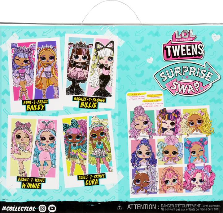 Produktbild MGA Surprise Tweens Swap Fashion Curls Cora