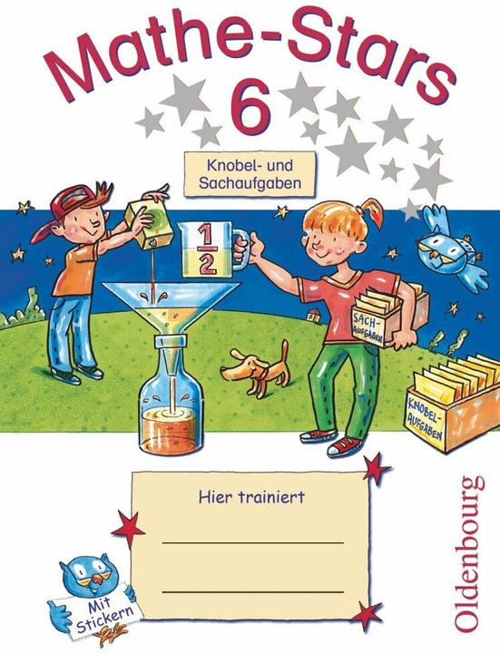 Produktbild Mathe-Stars 6. SJ. Knobel- und Sachaufgaben. Übungsheft mit (Deutsch, Werner Hatt, Stefan Kobr, Ursula Kobr, Beatrix Pütz, 2014)