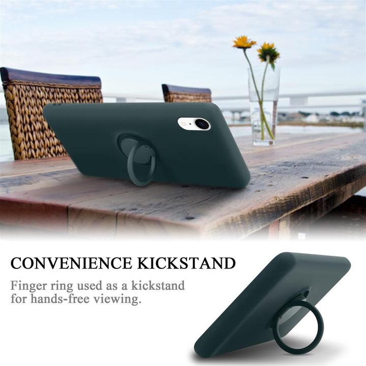 Image du produit Cadorabo TPU Liquid Ring Silicone Case Cover (Apple iPhone XR)