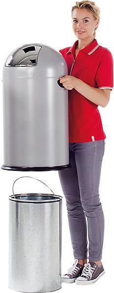 Produktbild kaiserkraft Push-Abfallsammler (52 l)