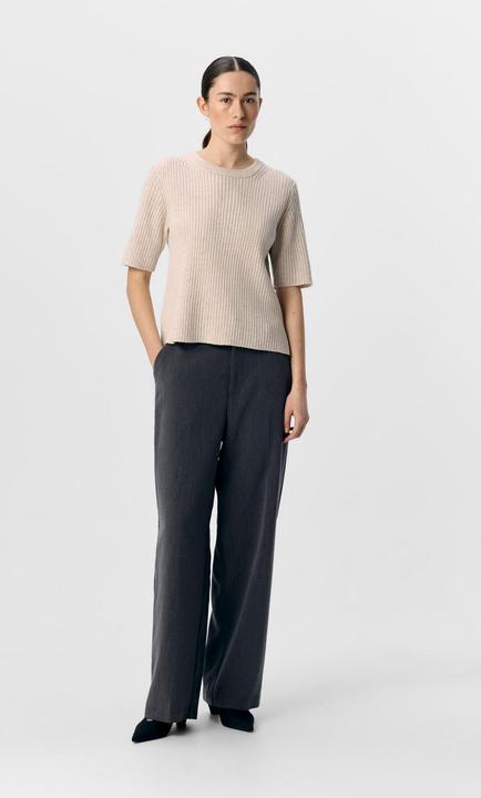 Image du produit Object Geripptes Strickoberteil (L)