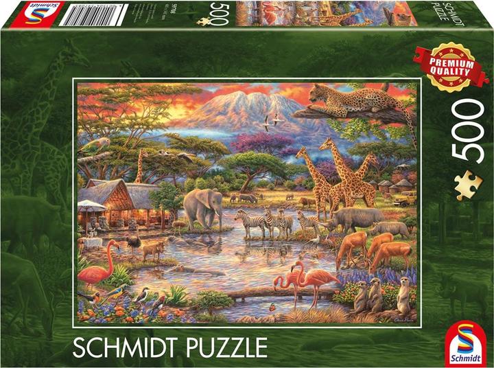 Produktbild Schmidt Spiele Paradies am Kilimandscharo 1000 Teile (500 Teile)