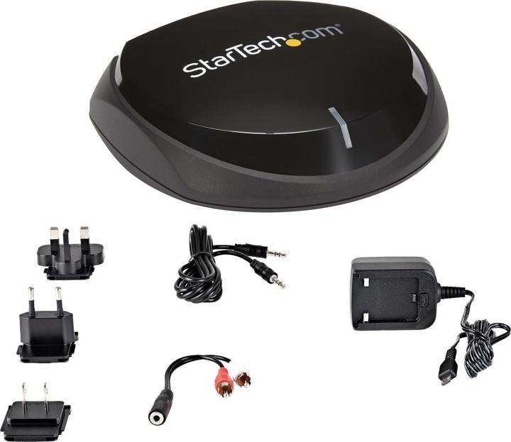 Produktbild StarTech COM Bluetooth 5.0 Audio Receiver - NFC and aptX Support - Wolfson DAC - 2 channel RCA audio (Empfänger)