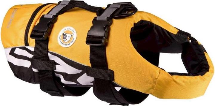 EzyDog Giubbotto di salvataggio giallo L 27 - 41 kg (L, Giubbotto di salvataggio per cani)