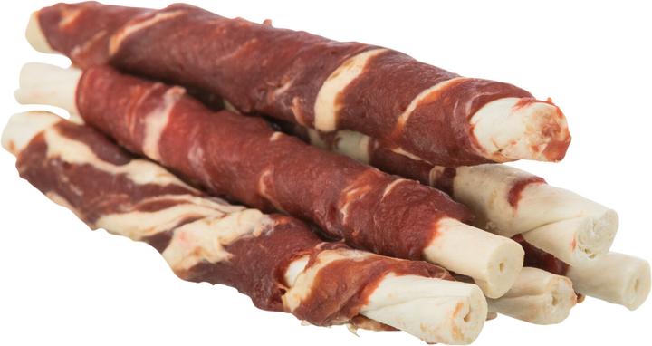 Produktbild Trixie Denta Fun Marbled Beef Chewing Rolls, 12 cm, 6 stk./70 g - (6 pk/ps) (1 Stk., 70 g)