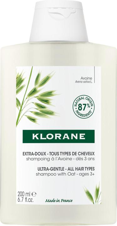 Produktbild Klorane Extra-sanftes Shampoo mit Hafer (200 ml, Flüssiges Shampoo)