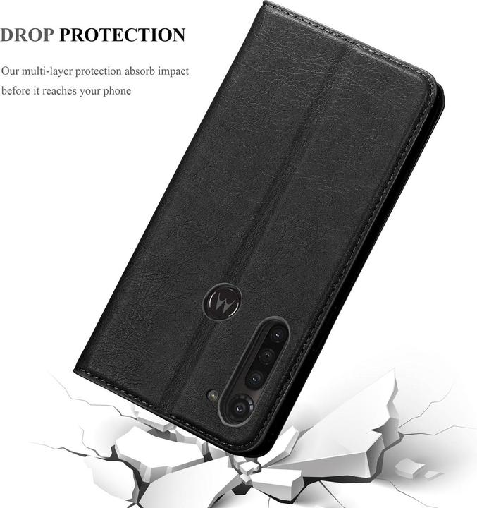 Produktbild Cadorabo Book Invisible Magnet Cover (Motorola Moto G8 Power Lite)