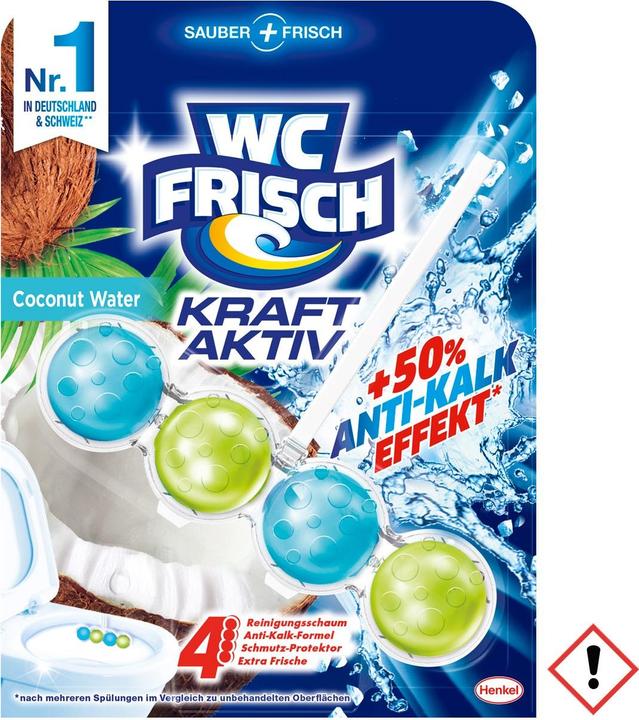 Produktbild WC Frisch WC Stein Kraft Aktiv Coconut Water 50g