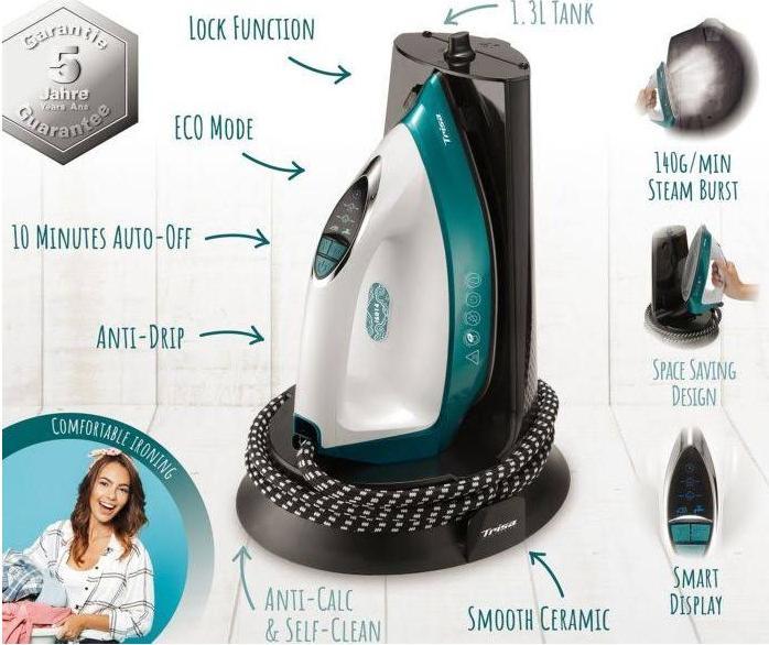 Produktbild Trisa Comfort Steam i6014 (2400 W, 140 g/min)