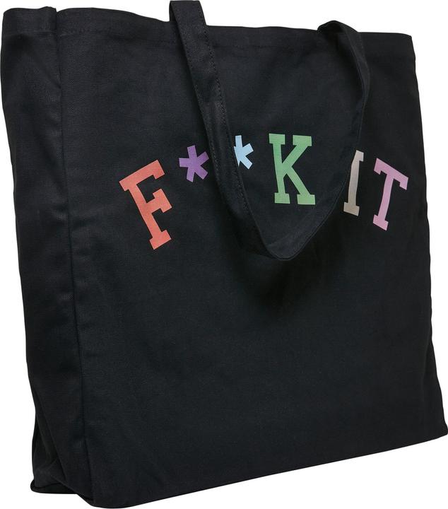 Actual product image Mister Tee Fuck It Oversize Canvas Tote Bag - 17562
