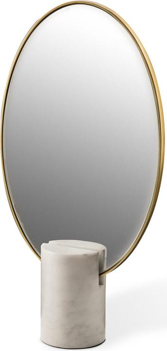 Produktbild Pols Potten Ovaler Standspiegel aus Marmor 40 cm - Beige