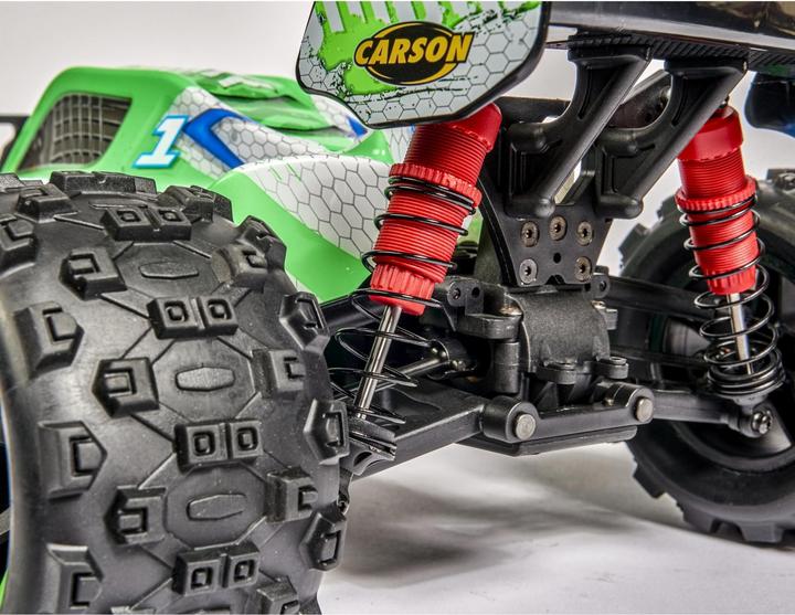 Actual product image Carson X10 Monster Warrior XL 2.0 Electric Brushed Monster Truck 4WD 1:10 100%-RTR (RTR Ready-to-Run)