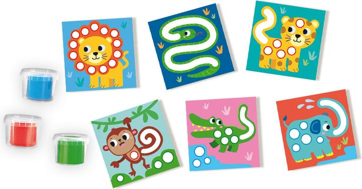 Actual product image Ses Creative My first Plasticine Cards Animals