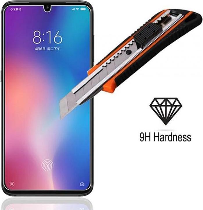Immagine prodotto Screenguard Xiaomi Mi 9 SE Pellicola protettiva in vetro Custodia dal design amichevole (1 Pezzo/i, Mi 9 SE)