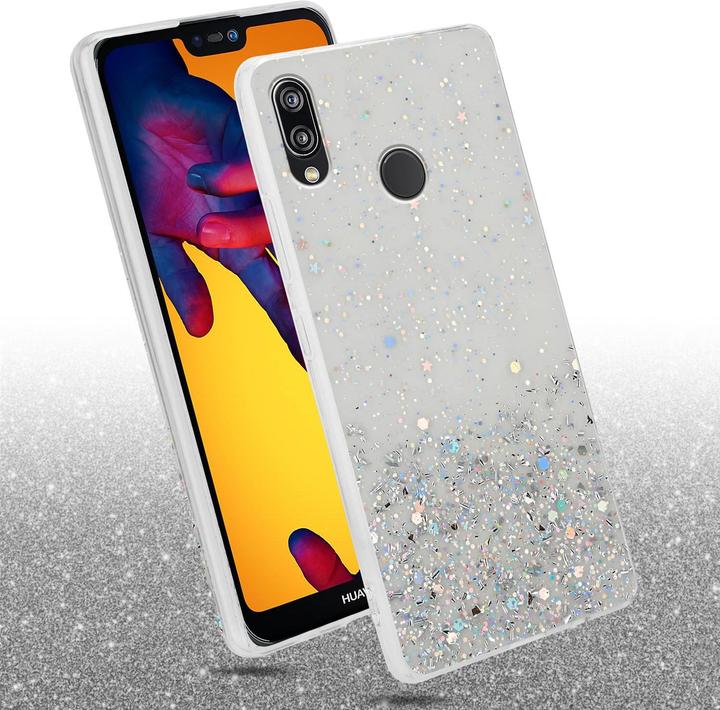 Image du produit Cadorabo Couverture TPU paillettes scintillantes (Huawei Nova 3E)