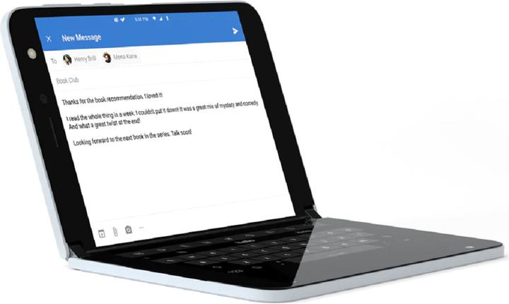 Produktbild Microsoft Surface Duo (256 GB, Glacier, 8.10", SIM + eSIM, 11 Mpx, 4G)