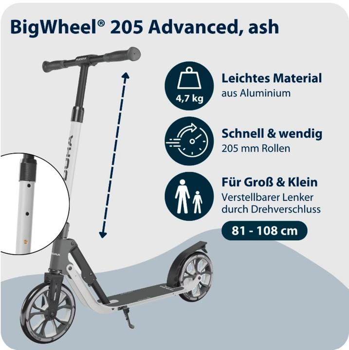 Actual product image Hudora Big Wheel 205 Advanced