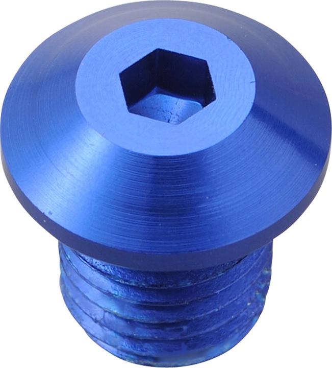 Immagine prodotto Daytona Tappo a vite in alluminio CNC anodizzato blu F. Specchio M10 X P1.25 filettatura destra