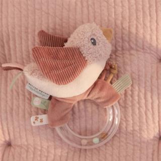 Actual product image Little Dutch Flowers & Butterflies Ring Rattle